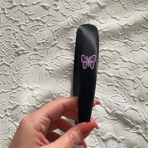 NWOT Emi Jay 🦋 HALO HEADBAND IN MIDNIGHT - Picture 2 of 4